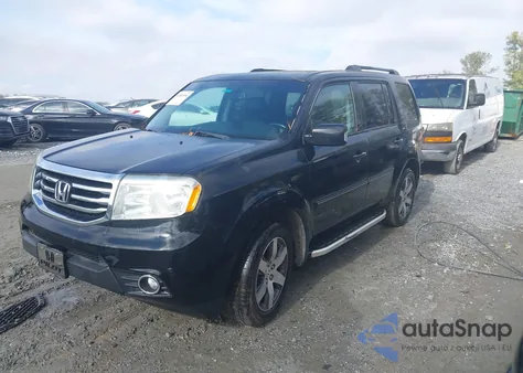 2012 Honda Pilot Touring из США, поврежденный, VIN 5FNYF4H9XCB082448